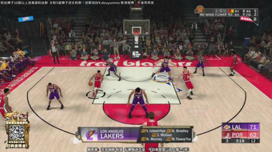 NBA2K-湖人传奇中锋FLOWER T 2019-09-11 09点场