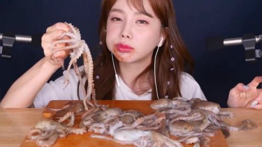 【  Ssoyoung】章鱼 就要吃新鲜的