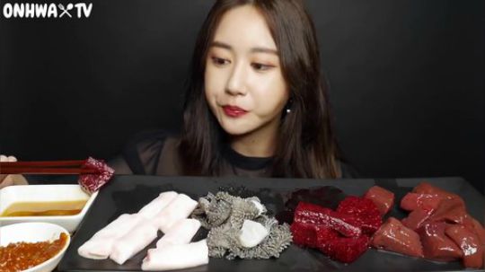 【ONHWA TV】 生肝_脾脏_毛肚_脊骨-