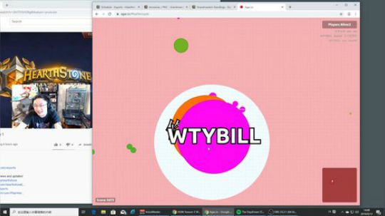 我在斗鱼看wtybill直播炉石传说