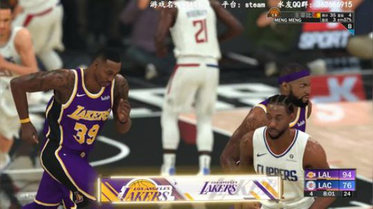 NBA2K20，斗鱼最莽控卫，湖人总冠军 2019-09-13 20点场