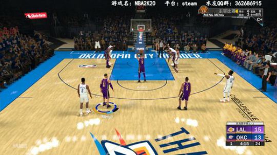 NBA2K20，季后赛开始，湖人总冠军 2019-09-14 00点场