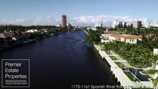 在佛罗里达州博卡拉顿的卓越现代滨水豪宅