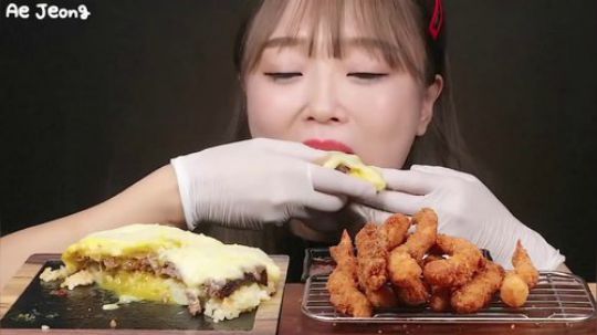 【Ae Jeong】炸炸炸炸～肉肉肉肉肉吃播～