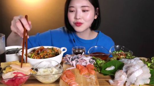 【Eat with boki】 三文鱼鳗鱼+拌饭-