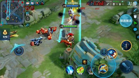 我在斗鱼看林蒙m直播王者荣耀