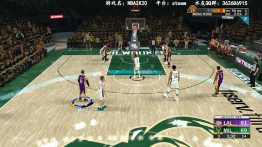 NBA2K20，今天总决赛，湖人总冠军 2019-09-16 02点场