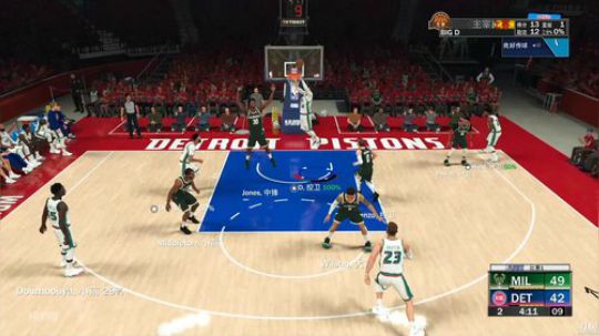 【豆腐】活塞2.0 冲击总冠军 2019-09-17 17点场