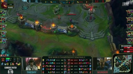 我在斗鱼看英雄联盟赛事直播英雄联盟