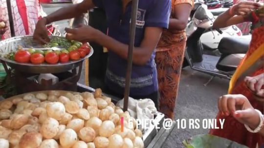 【印度街头美食】--享受脆皮食物-享受脆皮食物
