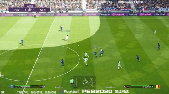 实况足球PS4pes2020 od用了场塞内加尔赢了大巴黎