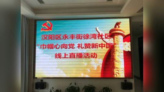 汉阳区永丰街徐湾社区“凤孝微家”斗鱼直播
