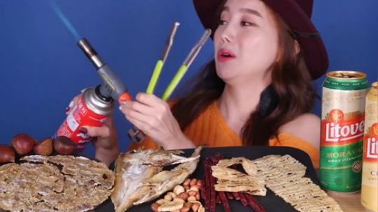 【Ssoyoung】 烤鱼干+啤酒