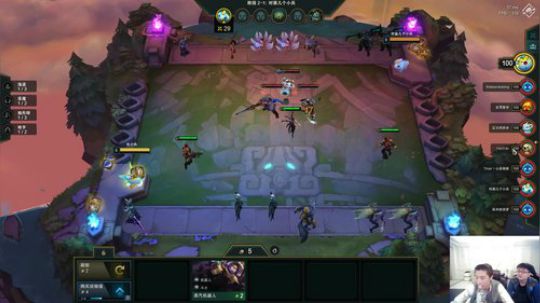 我在斗鱼看即将拥有人鱼线的PDD直播英雄联盟