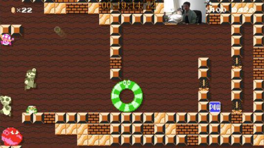 我在斗鱼看I美神I直播马里奥制造