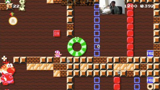 我在斗鱼看I美神I直播马里奥制造