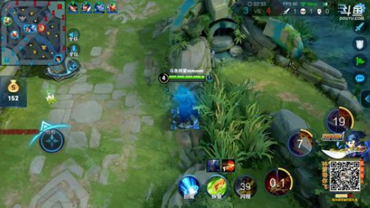 我在斗鱼看林蒙m直播王者荣耀