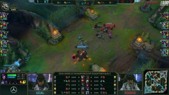 我在斗鱼看英雄联盟赛事直播英雄联盟