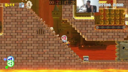 我在斗鱼看I美神I直播马里奥制造