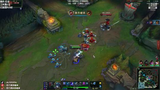 我在斗鱼看恶魔神直播英雄联盟