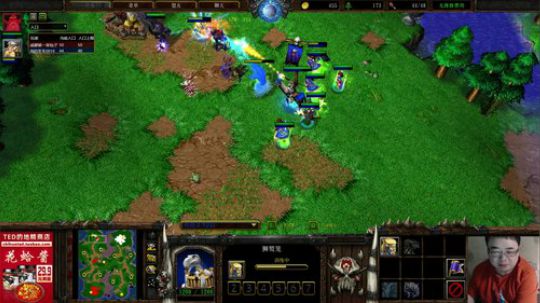 我在斗鱼看ForeverTED直播魔兽争霸