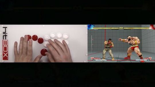 让你懂梅原新武器Hitbox有多强之最速输入360指令投！