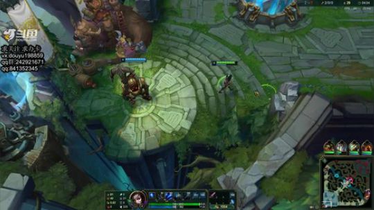 寒冰专场：单排ADC下路1v3教学 2019-09-27 18点场