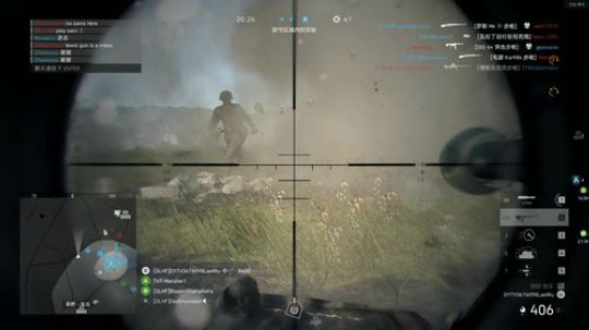 【BFV】最后~我跳弹3杀~爽啊~！