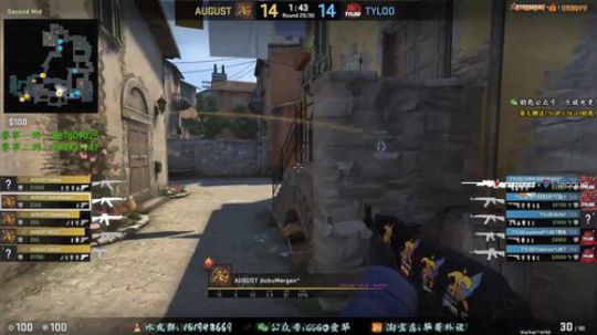 TYLOO vs AUGUST Bo3 2019-09-26 11点场
