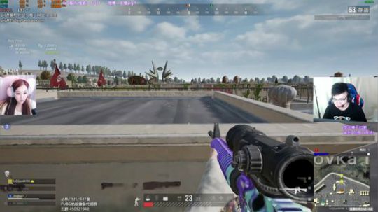 我在斗鱼看pigff直播绝地求生