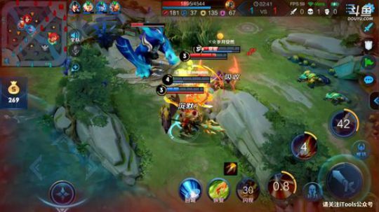 我在斗鱼看林蒙m直播王者荣耀