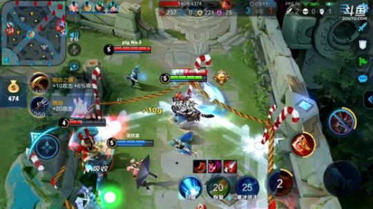 我在斗鱼看林蒙m直播王者荣耀