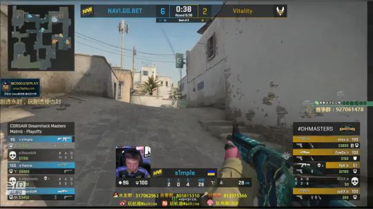 小蜜蜂 VS NAVI BO3 2019-10-06 02点场