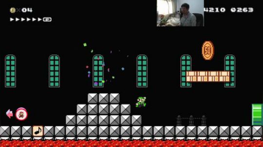 我在斗鱼看I美神I直播马里奥制造