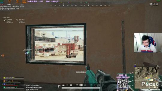 我在斗鱼看pigff直播绝地求生