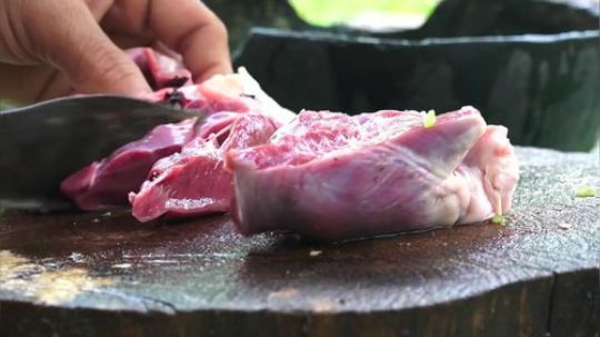 【荒野虫哥】~青椒炒猪心~