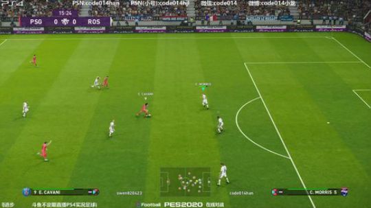 实况足球PS4pes2020 od用800多分队赢了大巴黎