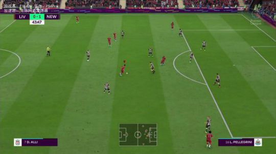 诗行：FIFA20经理人模式 2019-10-11 16点场