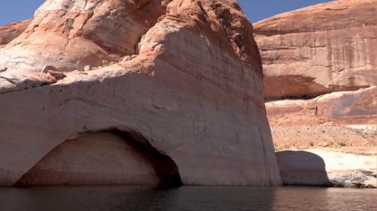自然治愈 _ 奇特的犹他州鲍威尔湖景色欣赏