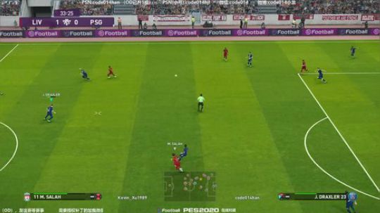 pes2020 实况足球 PS4在线对战 2019-10-13 21点场