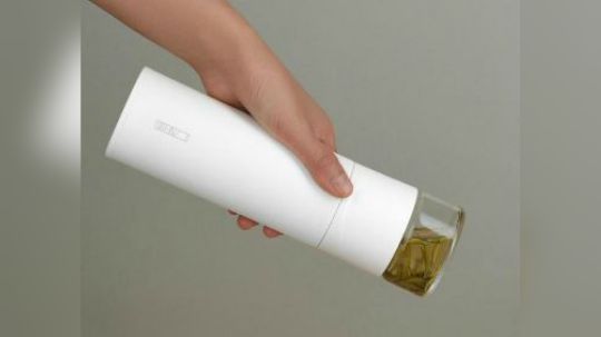 开箱小米 平仄茶水分离随行杯