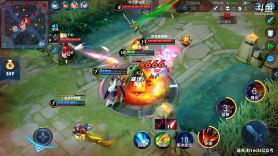 我在斗鱼看林蒙m直播王者荣耀