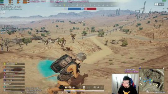 我在斗鱼看pigff直播绝地求生