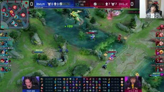 潇洒解说;RNG.M VS DYG.JC 2019-10-19 18点场