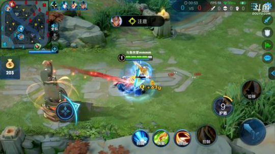 我在斗鱼看林蒙m直播王者荣耀