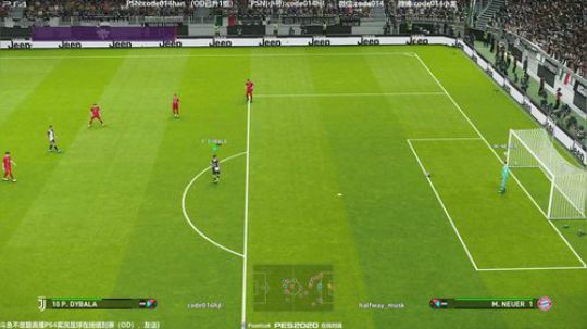 实况足球PS4 pes2020 小号od战胜实力相当的对手