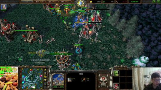 我在斗鱼看大帝LioN直播魔兽争霸