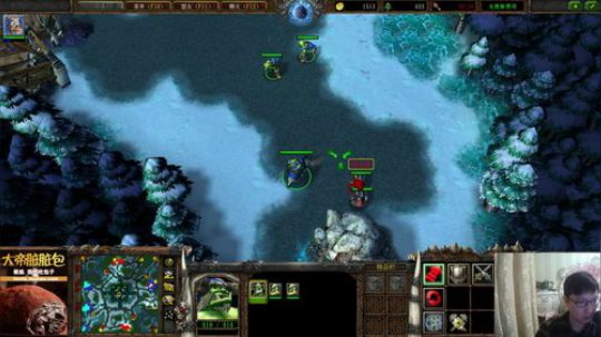 我在斗鱼看大帝LioN直播魔兽争霸