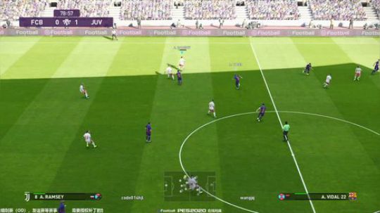 pes2020 实况足球 PS4在线对战 2019-10-20 21点场