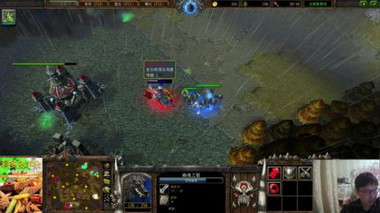 我在斗鱼看大帝LioN直播魔兽争霸